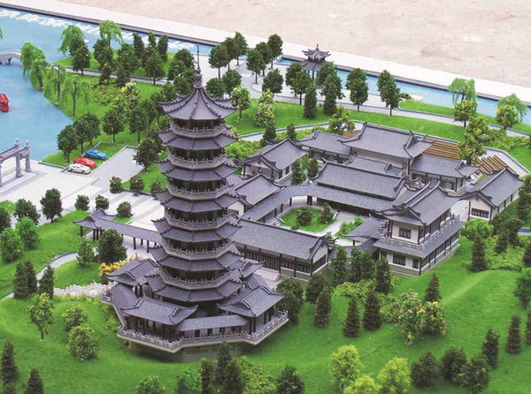 蘭州沙盤公司制作旅游景點沙盤